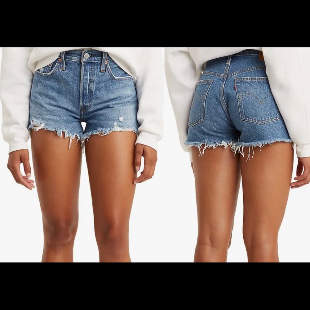 LEVI'S® 501® Original Cutoff Shorts 27 - Picture 3 of 9